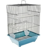 Prevue Pet Products Small Slate Bird Cage with Removable Tray